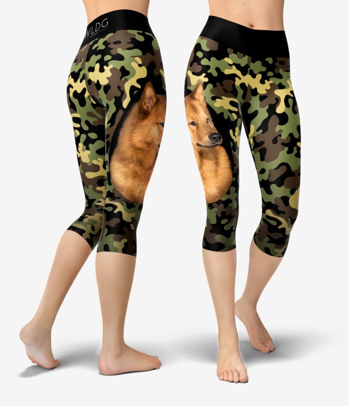 Finnish Spitz Camo Urheilucaprit