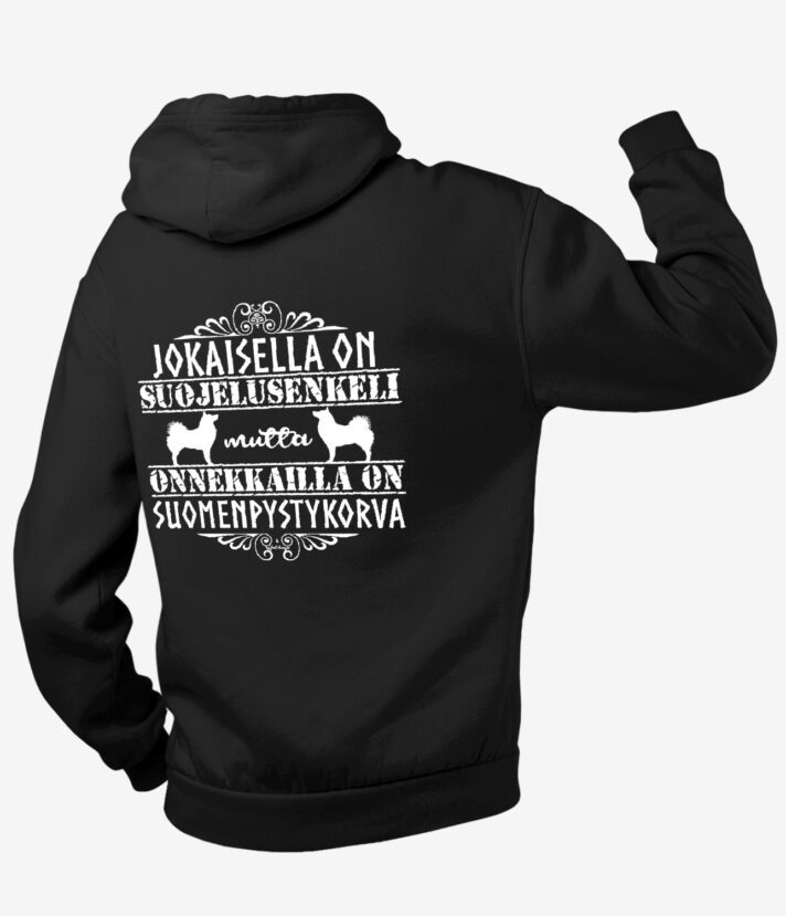 Suomenpystykorva Enkelini Vetoketjuhuppari