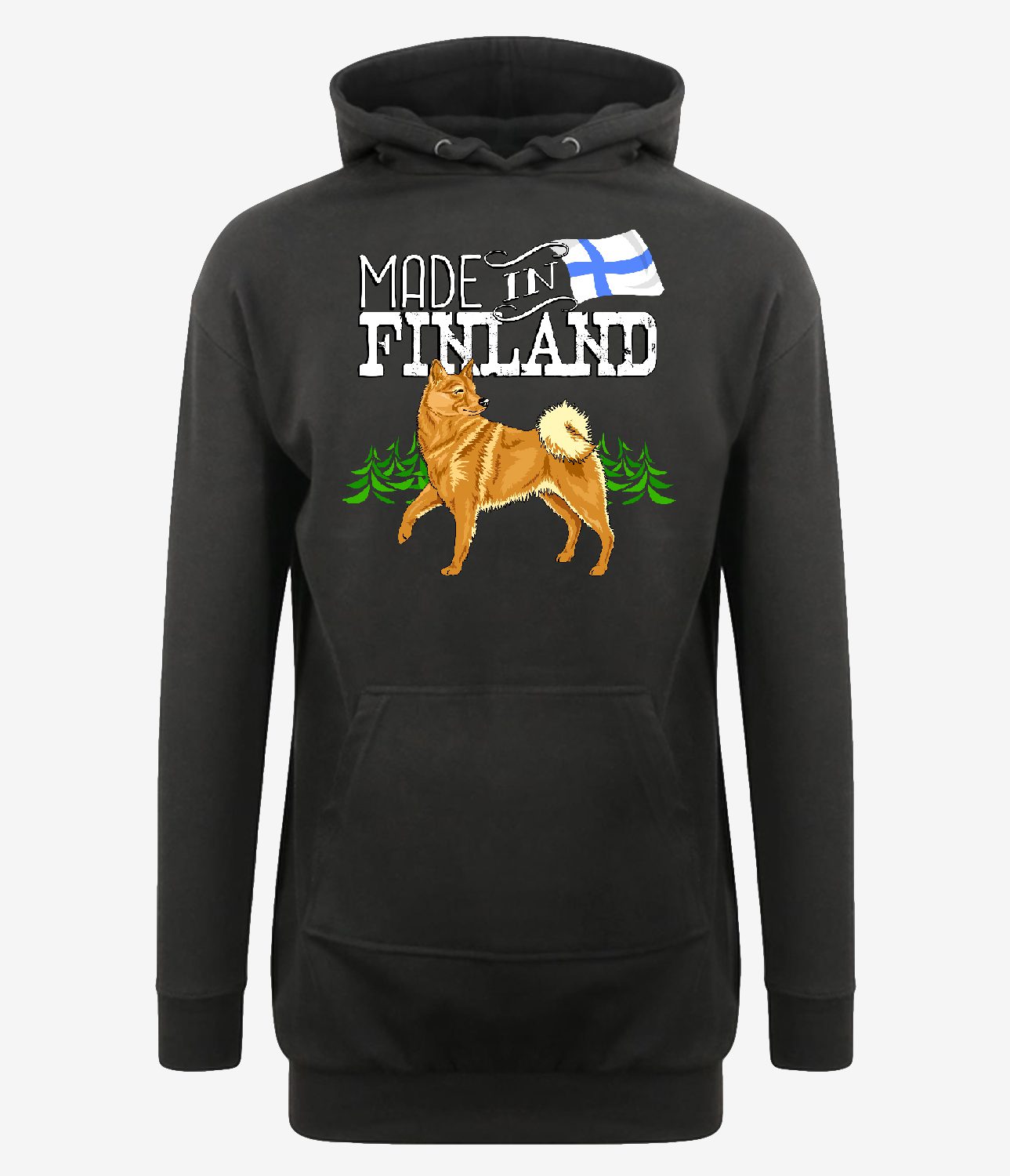 Suomenpystykorva Finland Hupparimekko