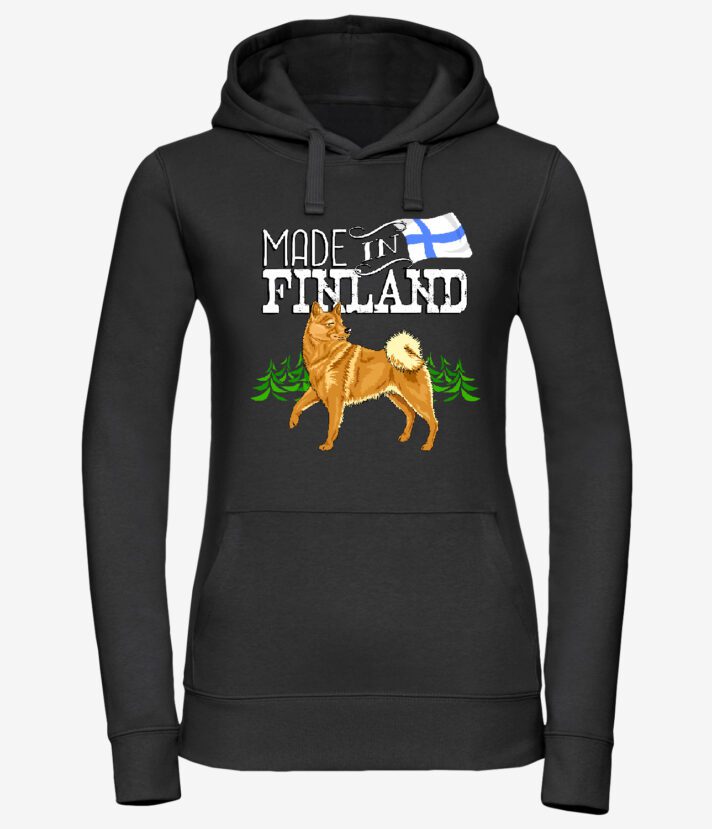 Suomenpystykorva Finland Naisten Huppari