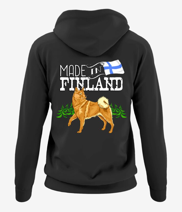 Suomenpystykorva Finland Naisten Vetoketjuhuppari