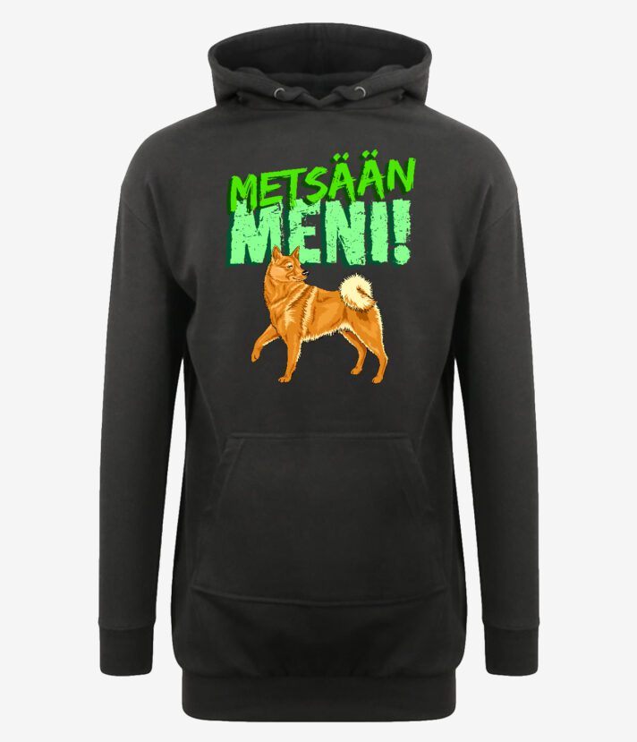 Suomenpystykorva Metsään Meni Hupparimekko