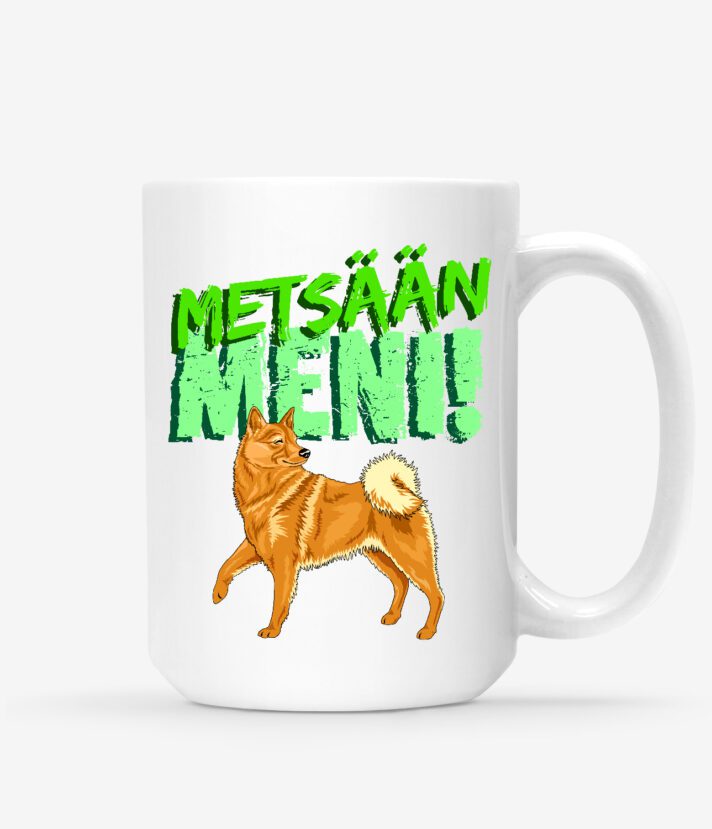 Suomenpystykorva Metsään Meni Jättimuki