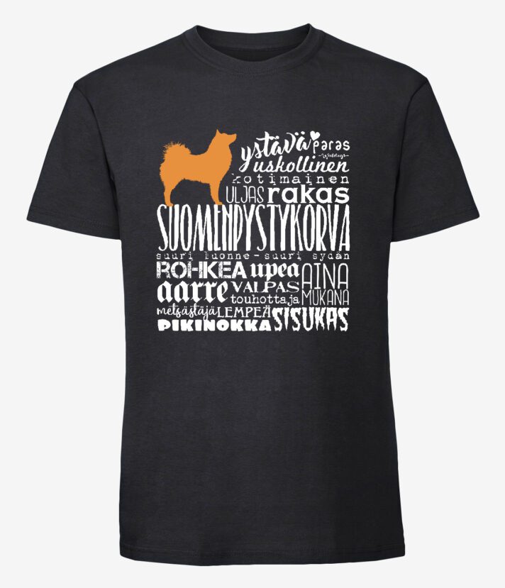 Suomenpystykorva Sanat Timantti T-Paita