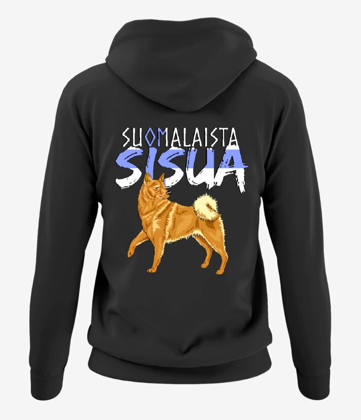 Suomenpystykorva Sisu Naisten Vetoketjuhuppari