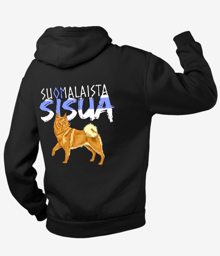 Suomenpystykorva Sisu Vetoketjuhuppari