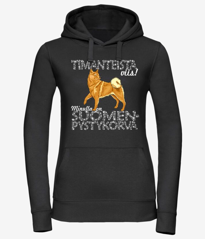 Suomenpystykorva Timantti Naisten Huppari