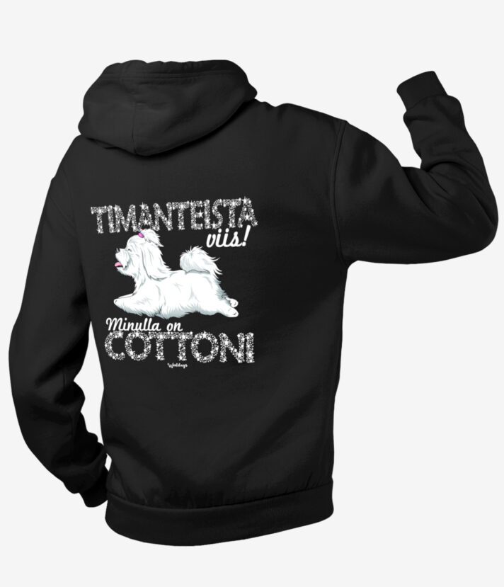 Timantticottoni Vetoketjuhuppari