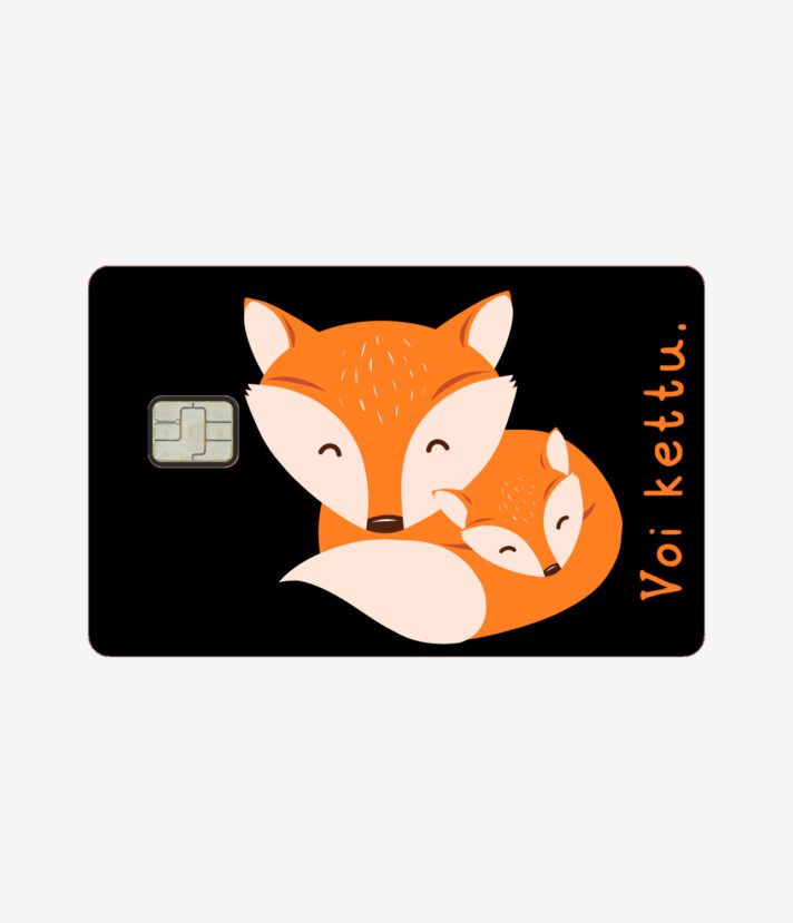 Voi Kettu Korttitarra Musta