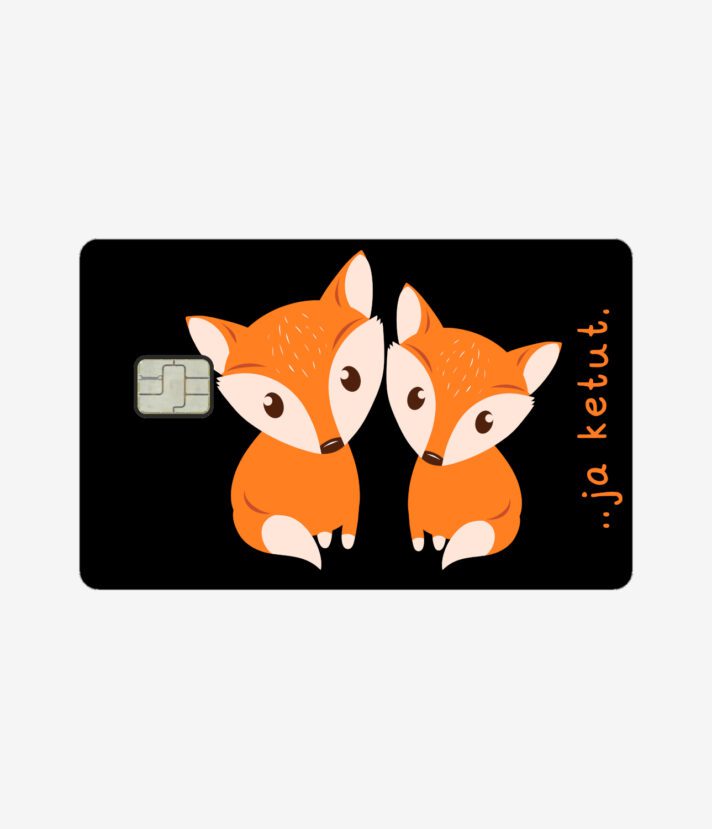 Ja Ketut Korttitarra Musta