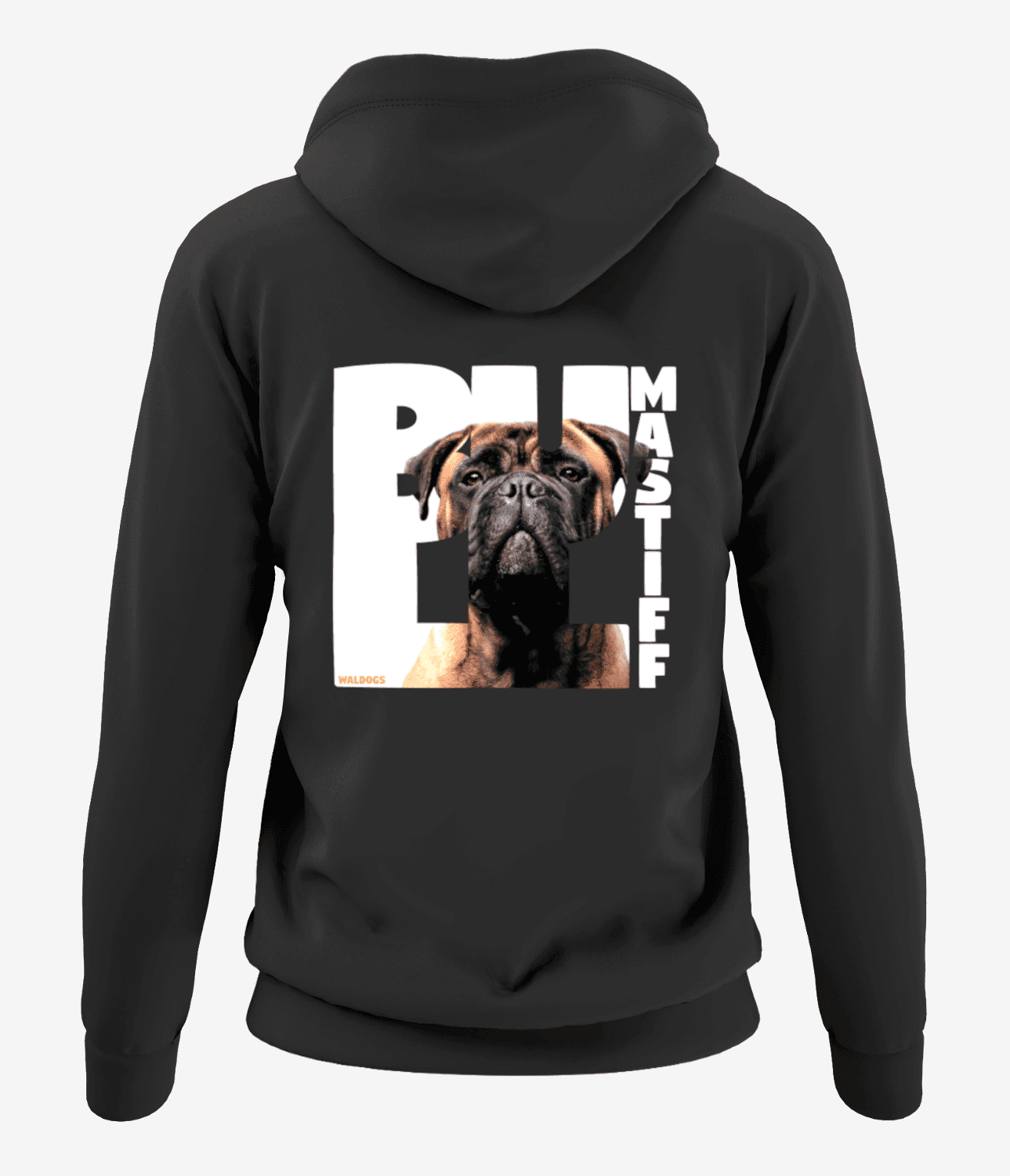 Bullmastiff Naisten Vetoketjuhuppari