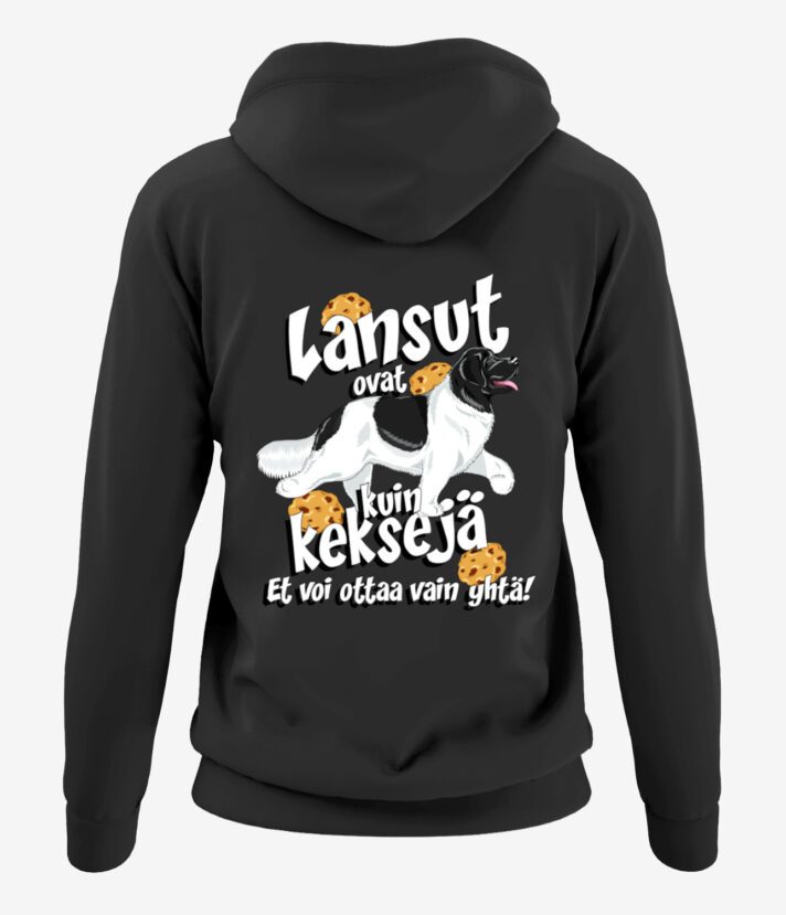 Lansu Keksit Naisten Vetoketjuhuppari