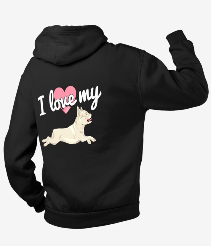 Love My Frenchie II Vetoketjuhuppari