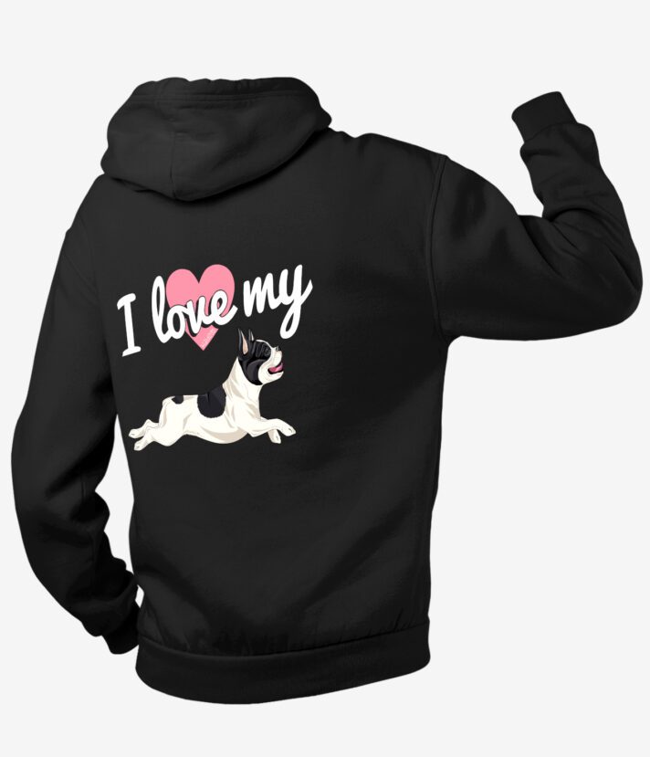 Love My Frenchie III Vetoketjuhuppari