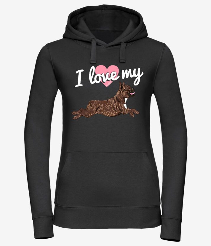 Love My Frenchie IV Naisten Huppari