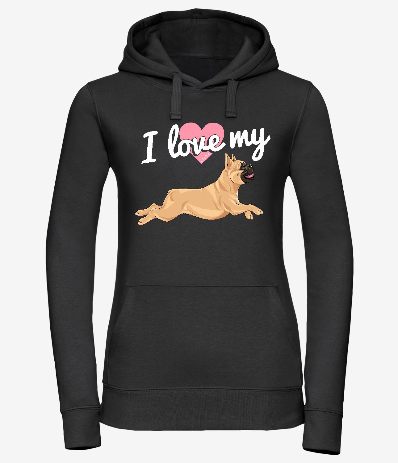 Love My Frenchie Naisten Huppari