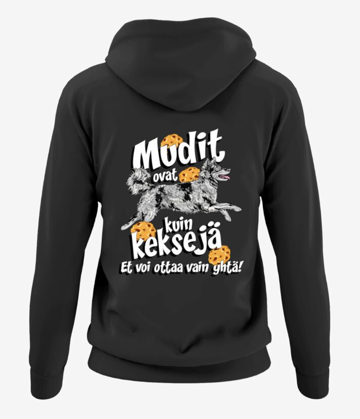 Mudi Keksit Naisten Vetoketjuhuppari