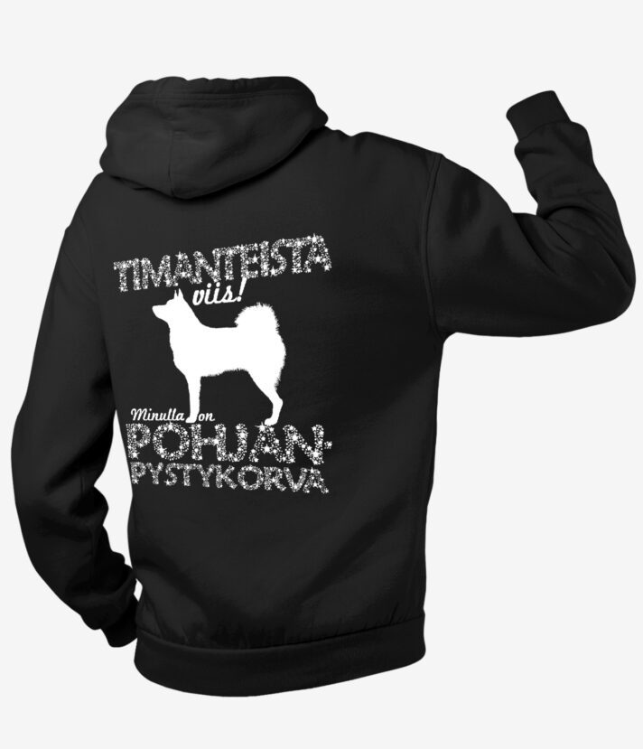 Pohjanpystykorva Timantti Vetoketjuhuppari
