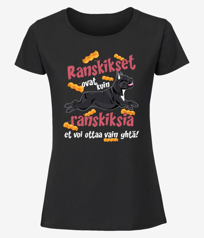 Ranskis Ranskis V Naisten T-Paita