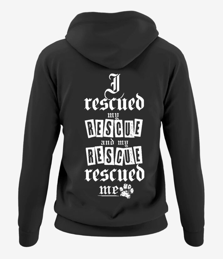 Rescue Rescued Me Naisten Vetoketjuhuppari