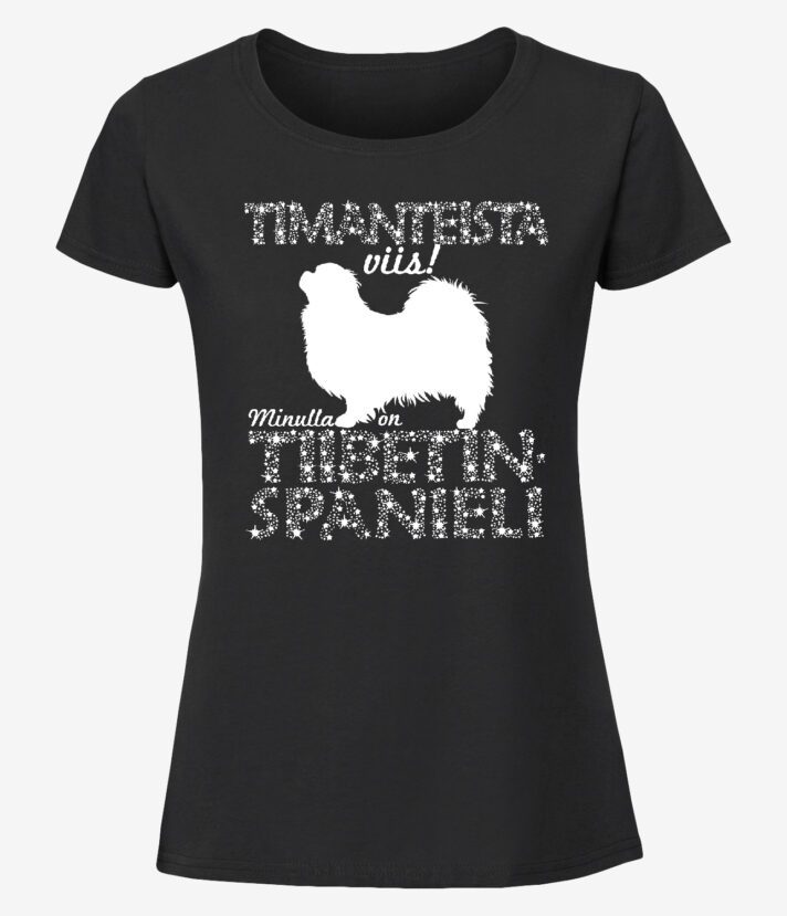 Tiibetinspanieli Timantti Naisten T-Paita