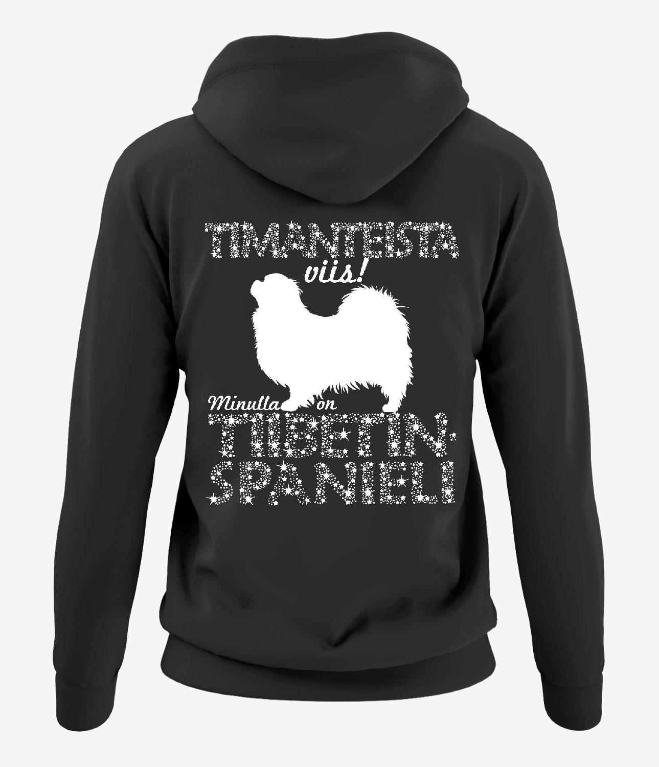 Tiibetinspanieli Timantti Naisten Vetoketjuhuppari