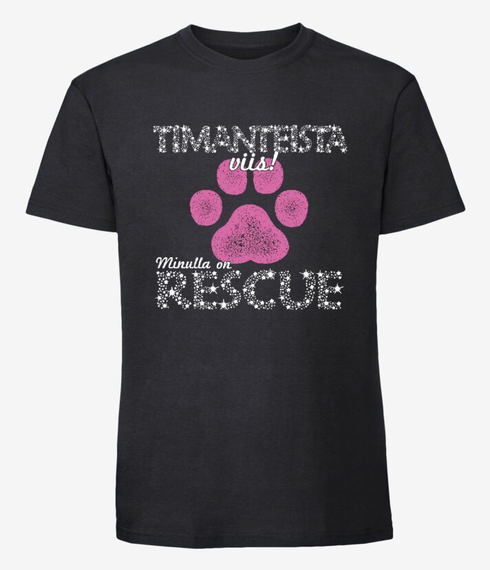 Timanttirescue Pinkkitassu T-Paita
