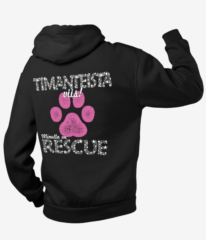Timanttirescue Pinkkitassu Vetoketjuhuppari