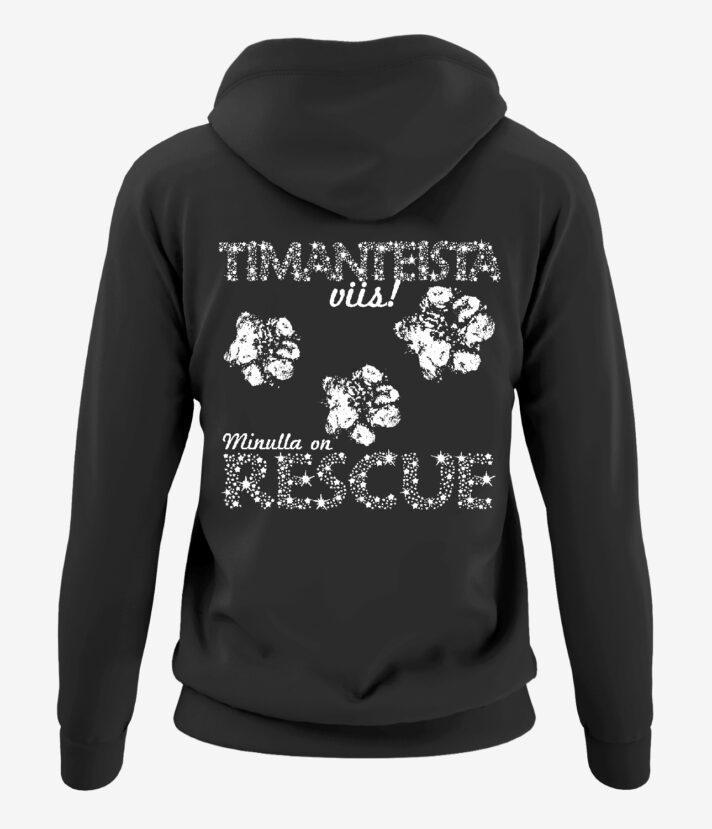 Timanttirescue Suttutassu Naisten Vetoketjuhuppari