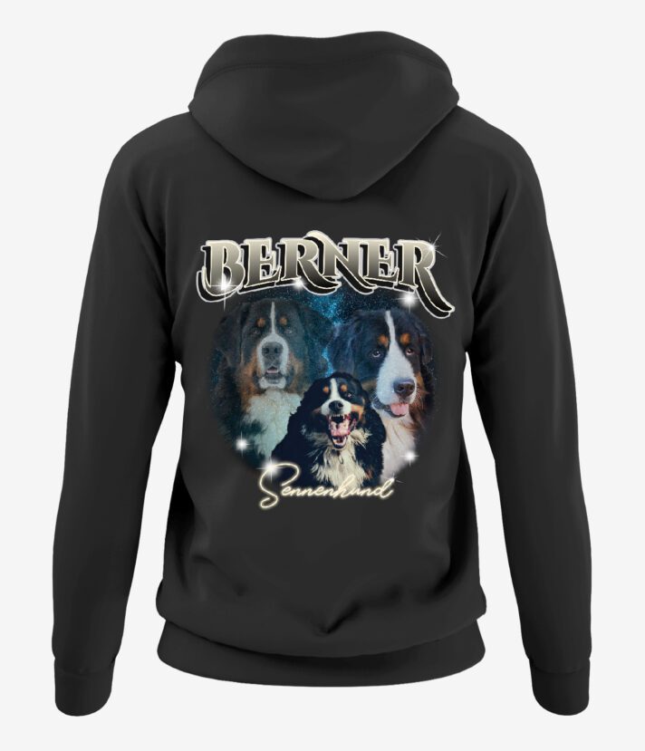 Berner Sennenhund Naisten Vetoketjuhuppari