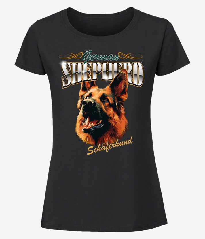 German Shepherd Naisten T-Paita