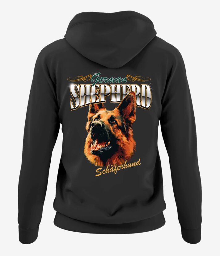 German Shepherd Naisten Vetoketjuhuppari