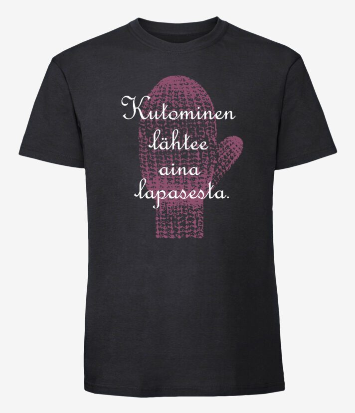 Kutominen Lähtee Lapasesta T-Paita