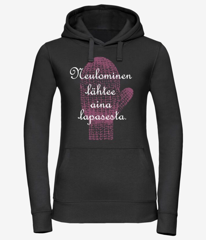 Neulominen Lähtee Lapasesta Naisten Huppari