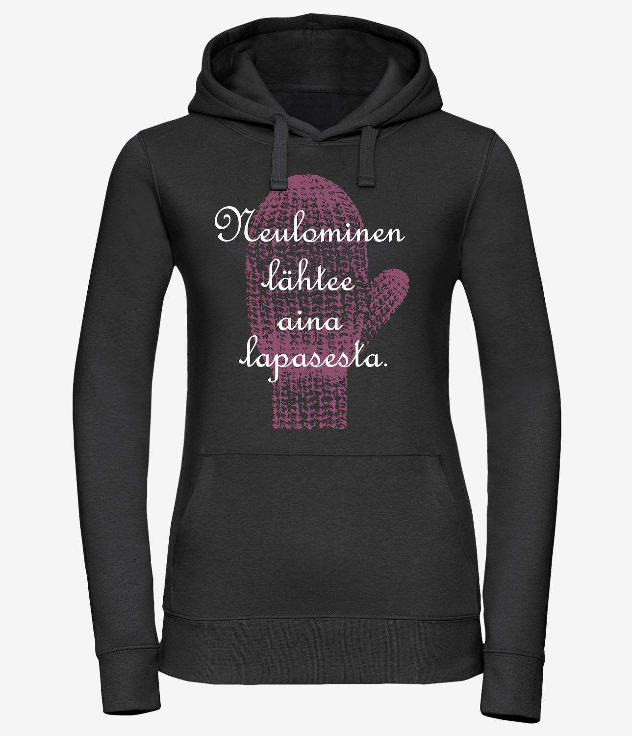 Neulominen Lähtee Lapasesta Naisten Huppari