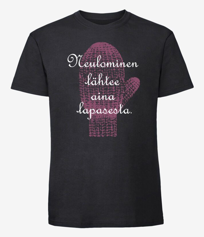 Neulominen Lähtee Lapasesta T-Paita