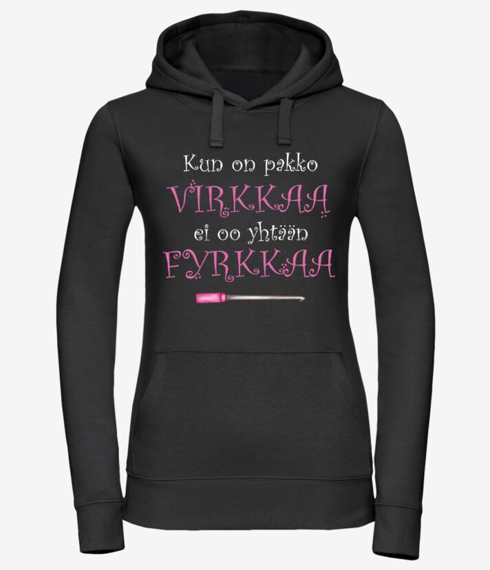 Pakko Virkkaa Naisten Huppari