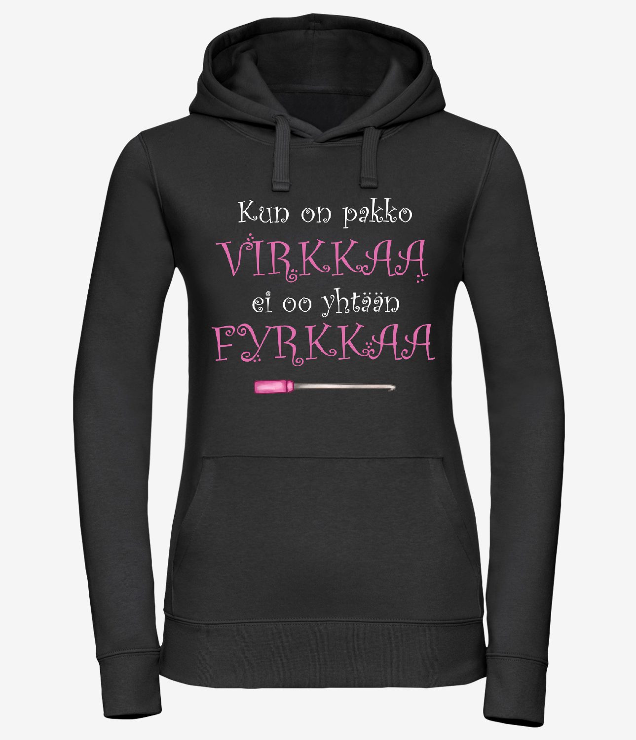 Pakko Virkkaa Naisten Huppari