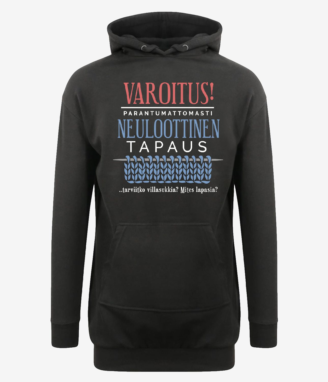 Varoitus Neuloottinen Hupparimekko