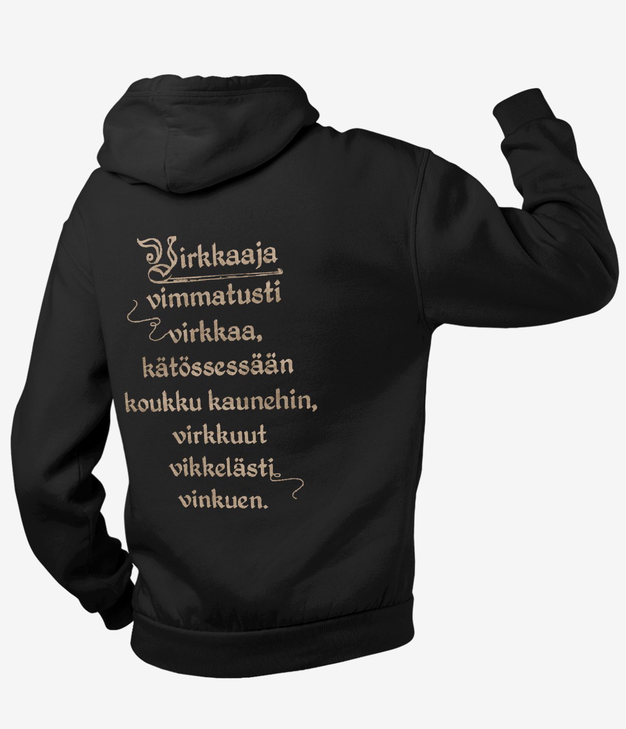 Virkkaaja Vetoketjuhuppari