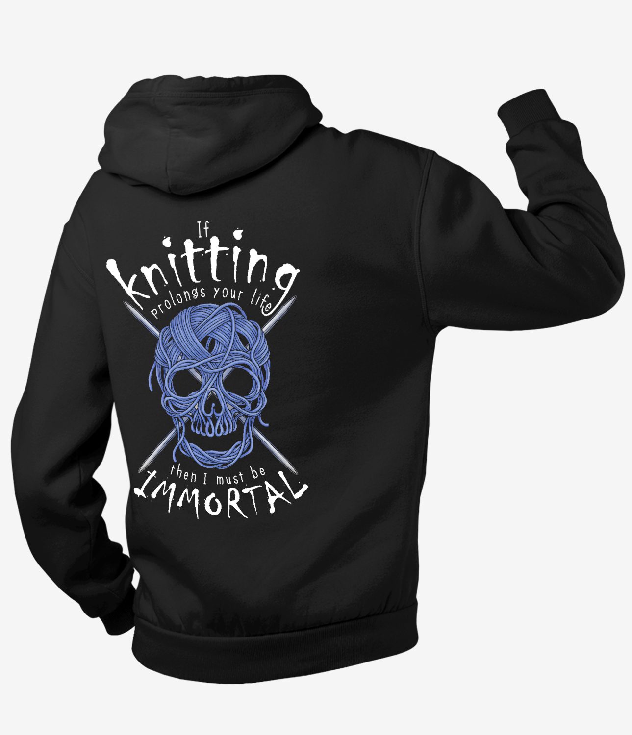 Immortal Knitter Vetoketjuhuppari