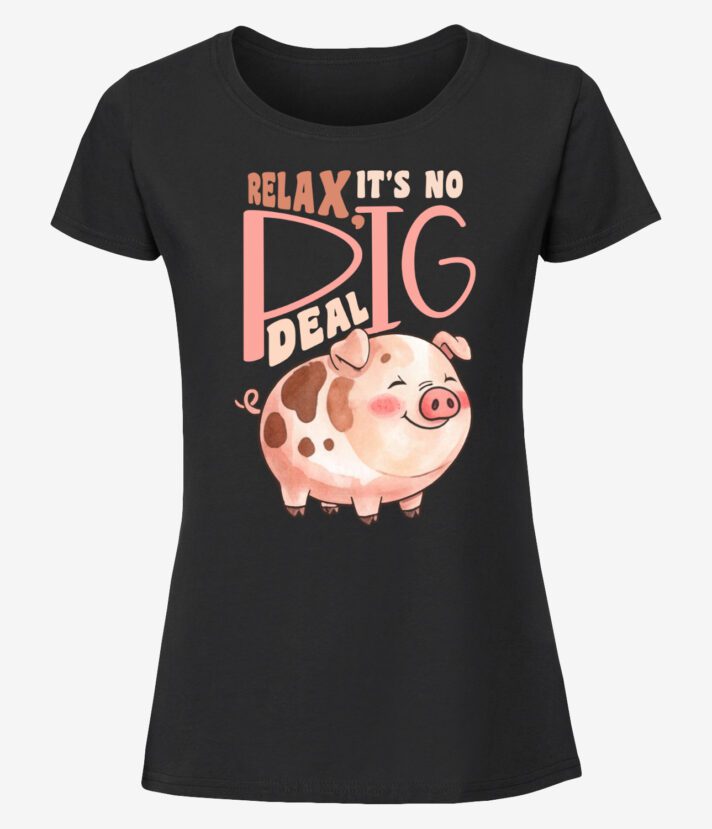 No Pig Deal Naisten T-Paita