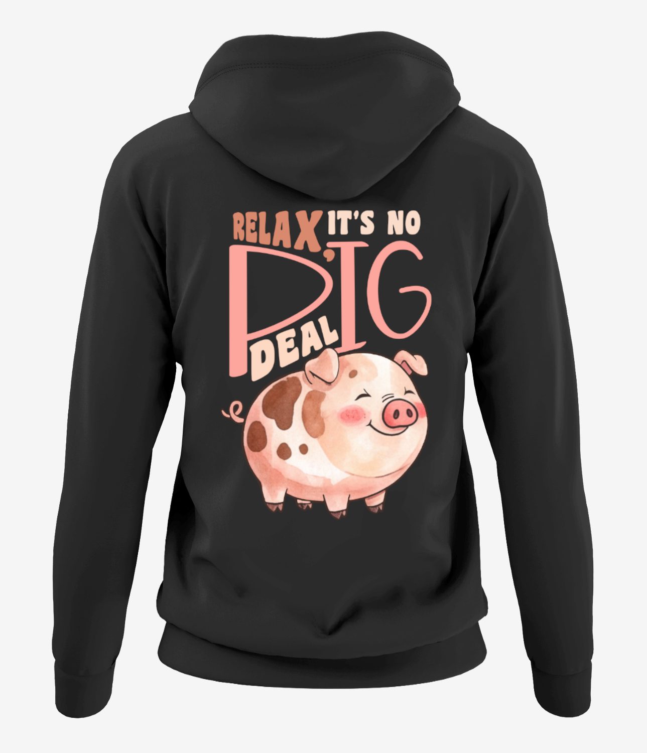 No Pig Deal Naisten Vetoketjuhuppari