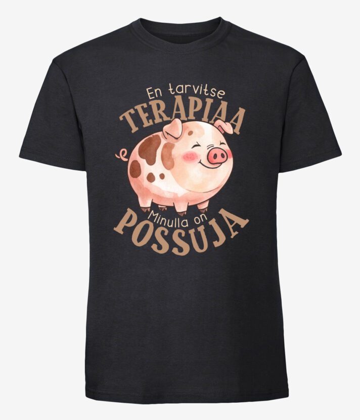 Terapiapossu T-Paita